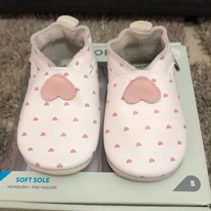 BOBUX Soft Sole Newborn Pre-Walker Shoes